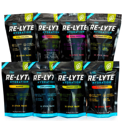 Re-Lyte Hydration Electrolyte Powder 30 Count Stick Packs